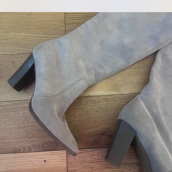 Dolce vita grey suede knee high boots - Picture 2 of 8